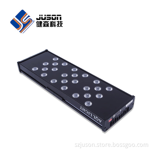 AQL Light 250w 4ft sunrise and sunset wifi wired controller led aquarium light for marine use